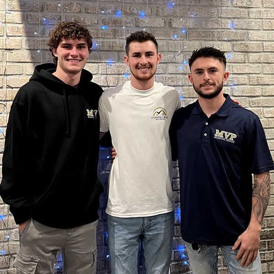 Jared, Dan, and Jacob of MVP Residential Services